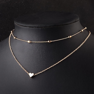 Foto 2 | Collar Huoguo Vintage Bohemian Retro Love Beals Para Mujer - Venta Internacional.
