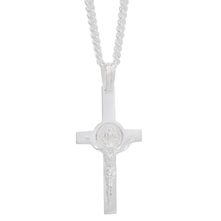Foto 1 | Collar Cristo Crixus Joyería Plata .925