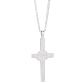 Foto 2 | Collar Cristo Crixus Joyería Plata .925