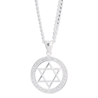 Foto 1 | Collar Estrella De David Crixus Joyería Plata .925