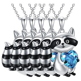 Foto 1 | Collar de Mapache High Monaco Mxook-004 4 Piezas color Plata