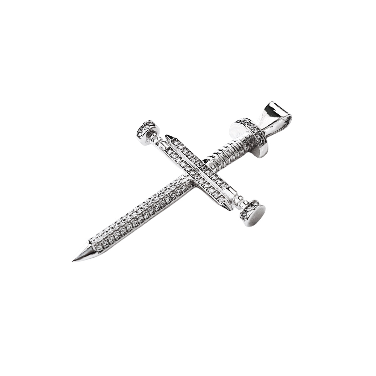 Foto 4 pulgar | Cruz Plata 925 Crixus Joyería