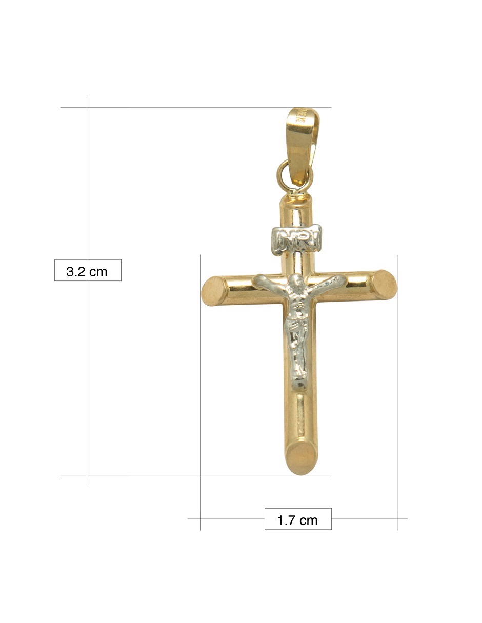 Foto 4 | Dije Cristo Oro 14k Horoz C1035