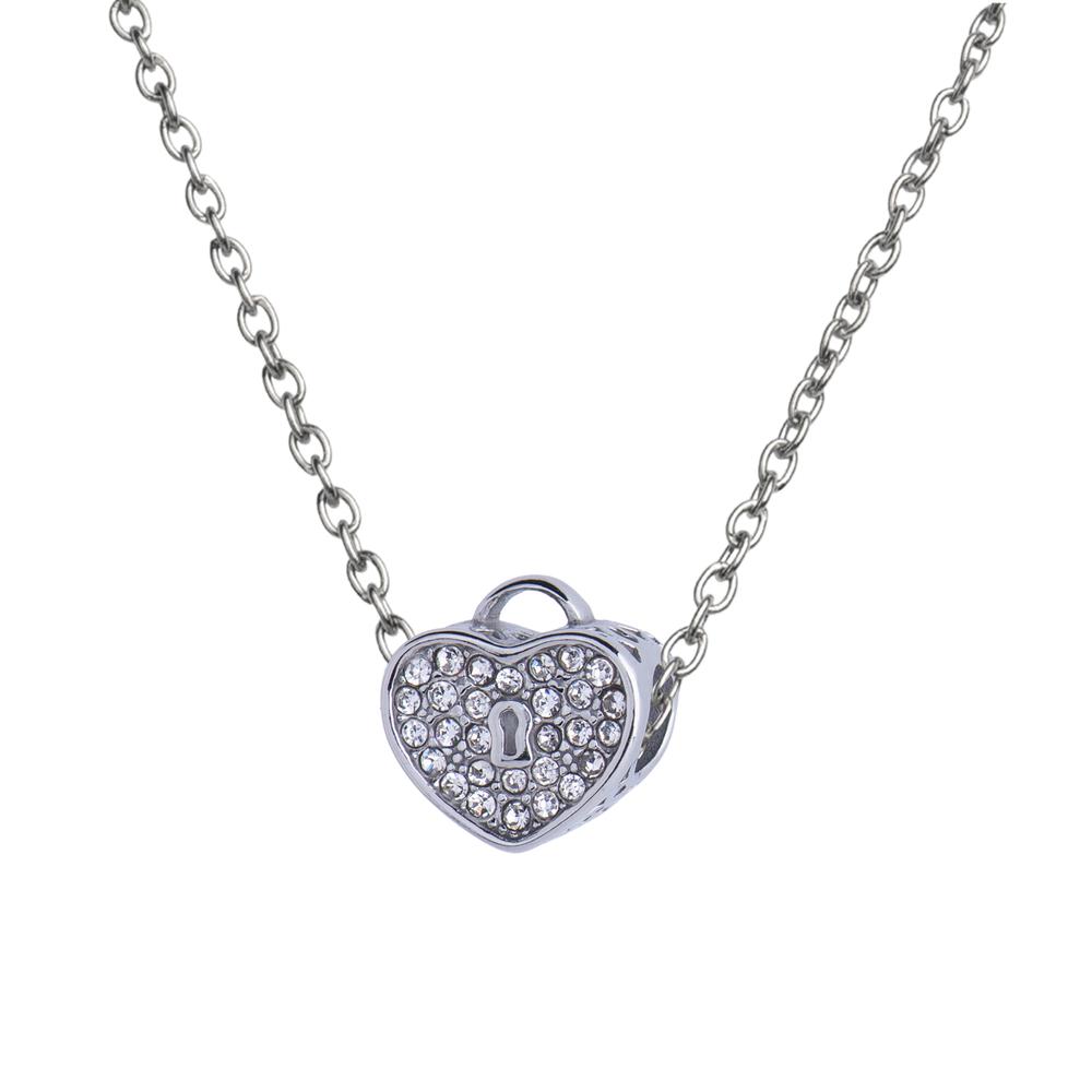 Foto 4 | Charm para Pulsera Dije de Corazón Candado Luckyly, Modelo Maca Plata