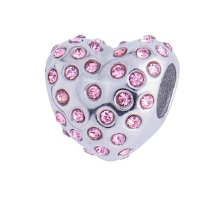 Foto 1 | Charm Para Pulsera Dije De Corazón Luckyly Modelo Katia Plata