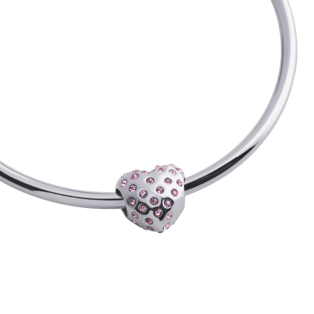 Foto 3 pulgar | Charm para Pulsera Dije de Corazón Luckyly Katia