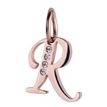 Charm para Pulsera Luckyly Lizzy Oro Rosa Letra R