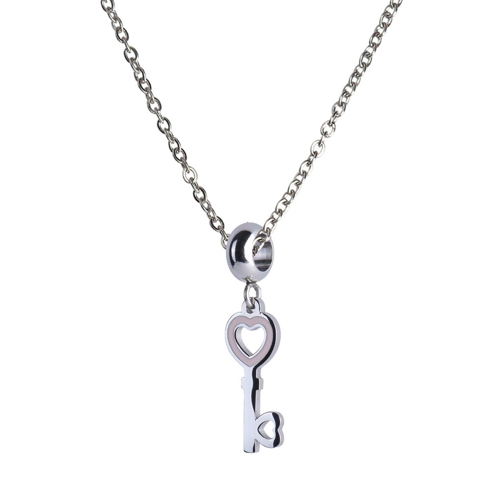 Foto 4 | Charm para Pulsera Dije de Llave Corazón Luckyly, Modelo Fiona Plata