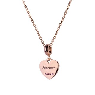 Foto 4 | Charm para Pulsera Dije de Corazón Luckyly, Modelo Forever Oro Rosa