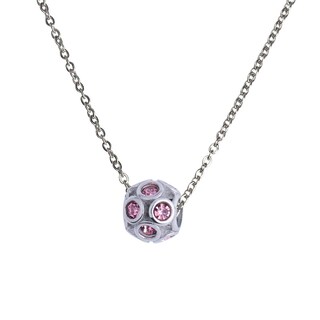 Foto 4 | Charm para Pulsera Dije de Bolita Luckyly, Modelo Fabi Plata