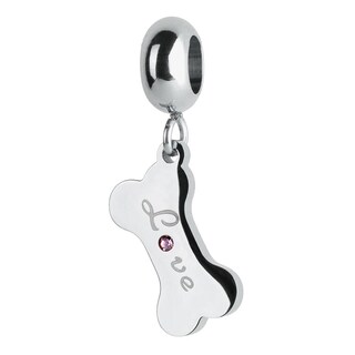 Foto 1 | Charm para Pulsera Dije de Hueso de Perro Luckyly, Modelo Fetch Plata
