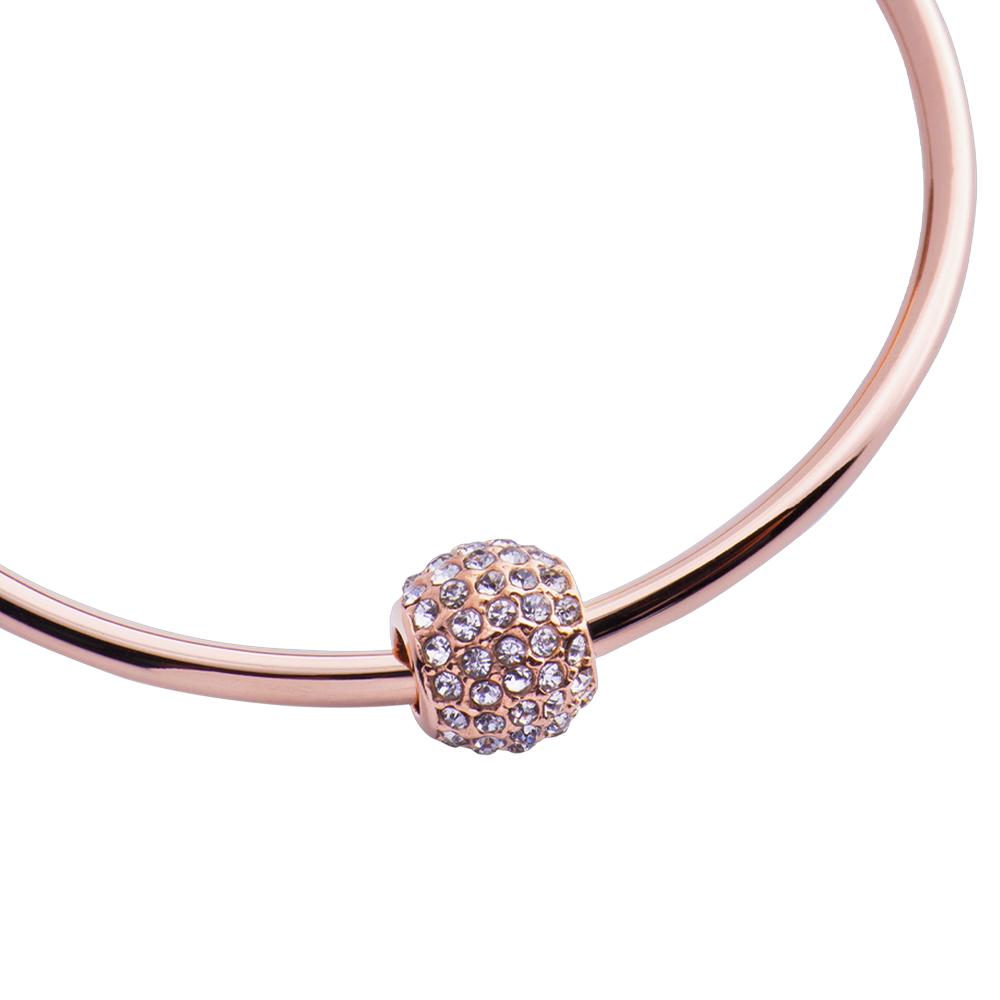 Foto 2 | Charm para Pulsera Dije de Bolita Luckyly, Modelo Dani Oro Rosa