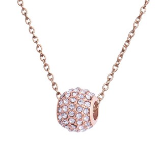 Foto 4 | Charm para Pulsera Dije de Bolita Luckyly, Modelo Dani Oro Rosa