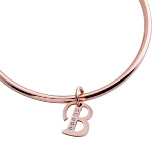 Foto 2 | Dije para Pulsera LuckyLy Lizzy Oro Rosa Letra B