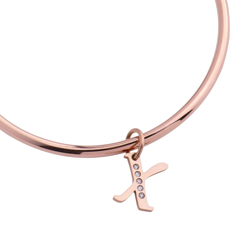 Foto 2 | Dije para Pulsera LuckyLy Lizzy Oro Rosa Letra X