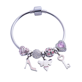 Foto 3 | Charm para Pulsera Dije de Bolita Luckyly, Modelo Dani Plata