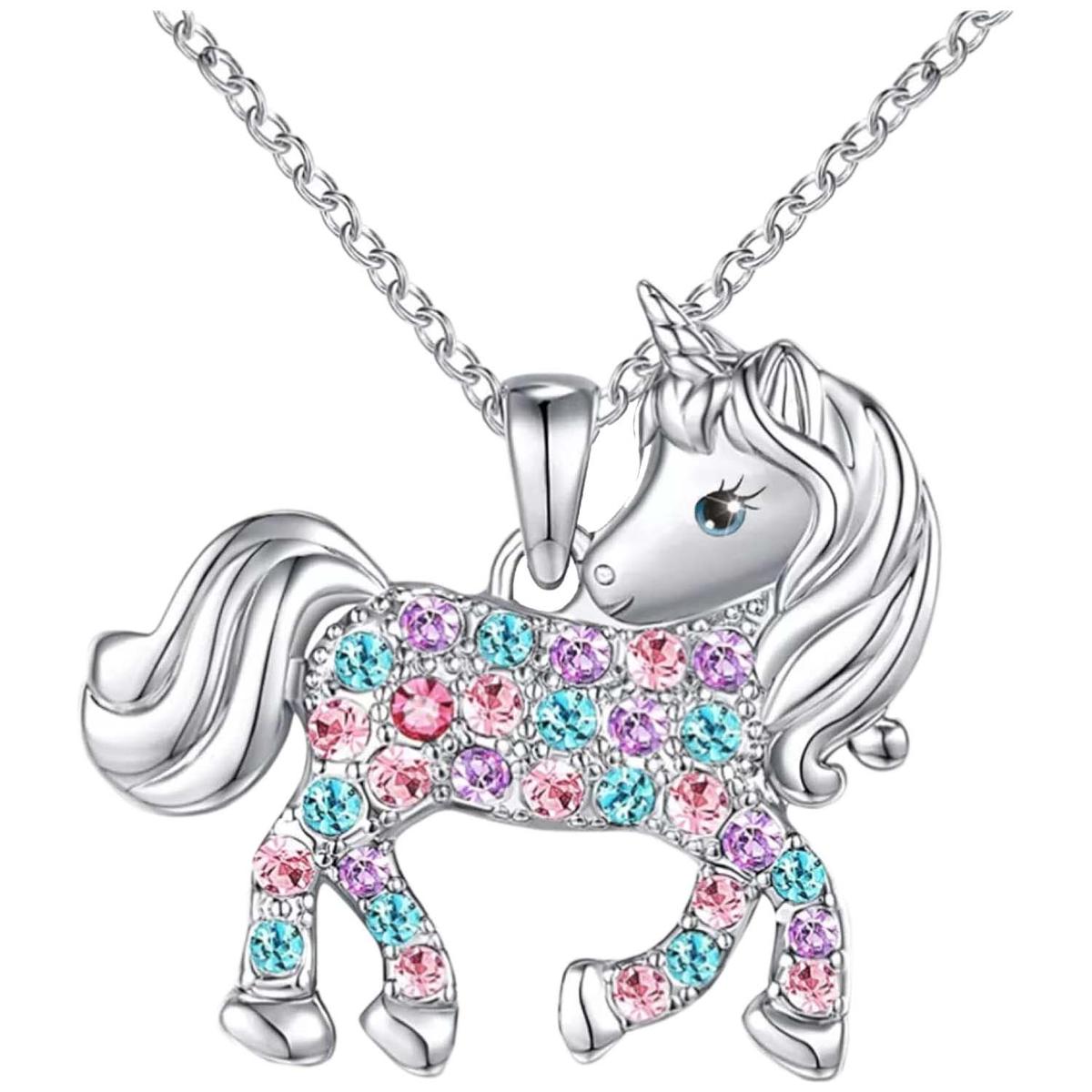 Cadenas De Unicornios High Monaco Mxkui-001 1 Pieza color Plata