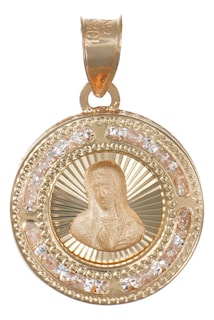 Foto 1 | Medalla de Oro de 10k Nacional de Rostro de la Virgen