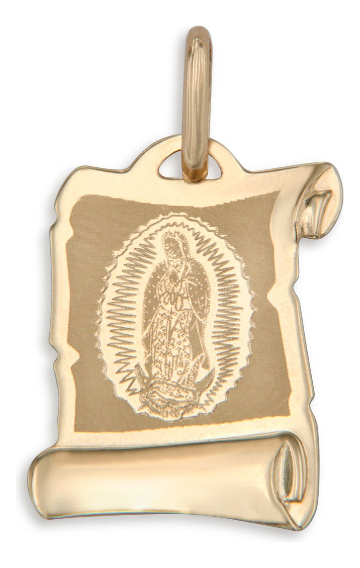 Foto 2 pulgar | Medalla de la Virgen Oro 14k