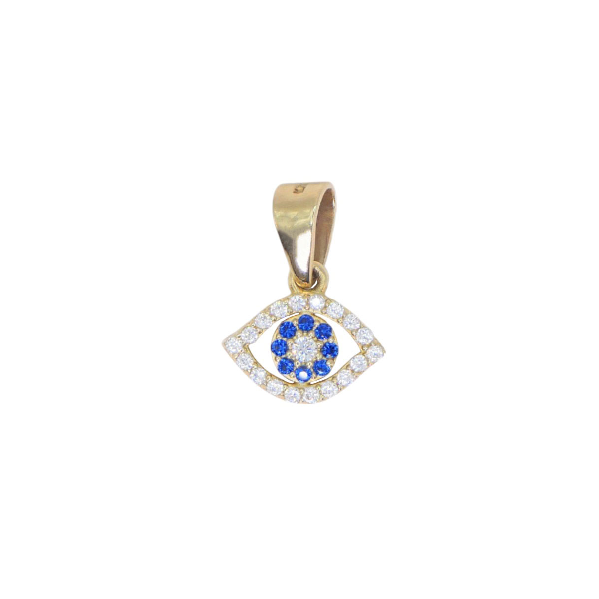Dije Ojo Turco Crixus Joyería Oro 10k