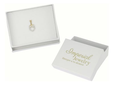 Foto 3 | Dije Figura De Búho Con Zirconia En Oro De 10k 1.0 Grm
