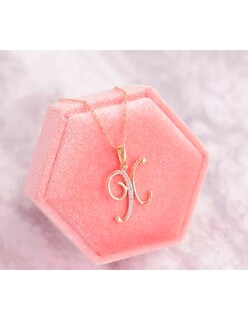 Foto 2 | Dije Letra X 14k Oro