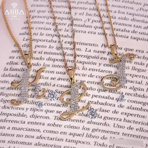 Foto 6 pulgar | Dije Letra K 14k Oro Abba Joyas