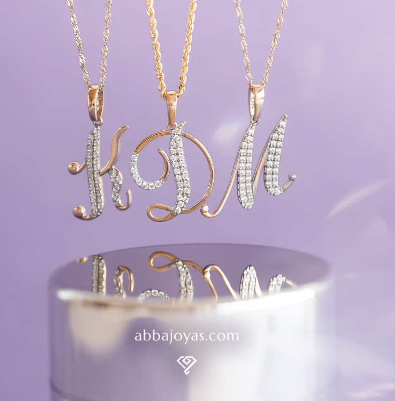 Foto 7 | Dije Letra K 14k Oro Abba Joyas