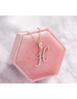 Foto 2 | Dije Letra H 14k Oro Abba Joyas