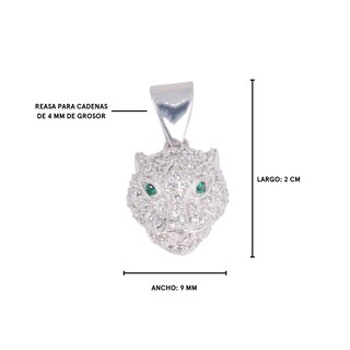 Foto 4 | Dije Jaguar Crixus Joyería Plata .925