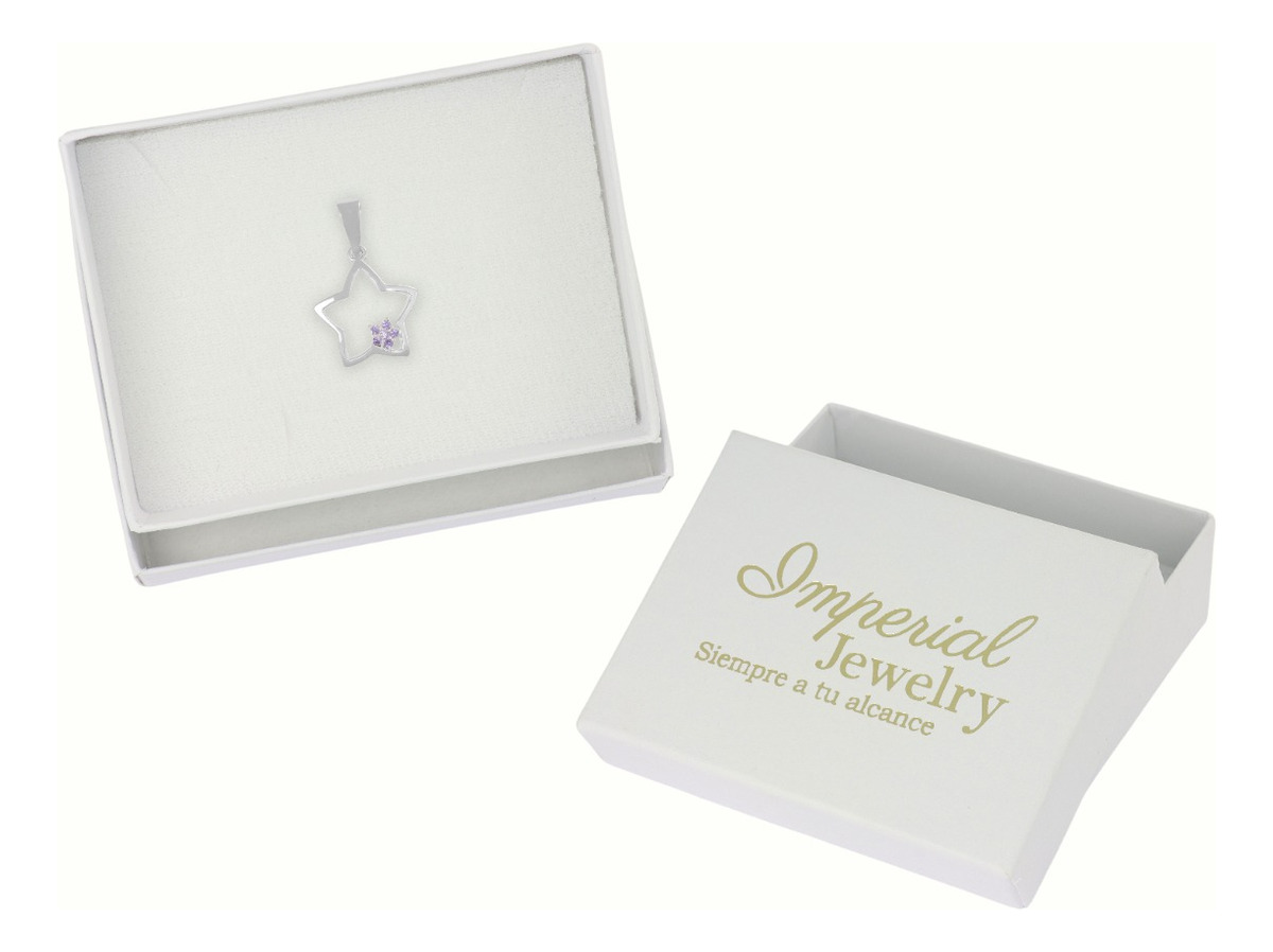 Foto 3 | Dije  De Plata 925 De Estrella Con Zirconia