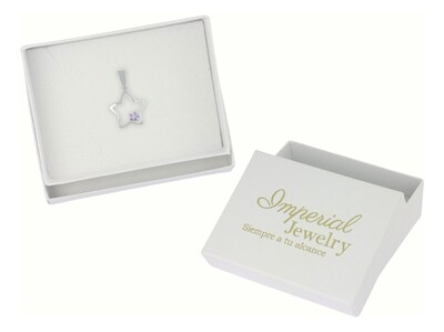 Foto 3 | Dije De Plata 925 De Estrella Con Zirconia