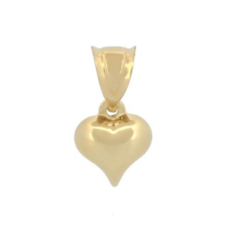 Foto 1 | Dije Corazón Chico Liso 8 Mm Oro Sólido 14k