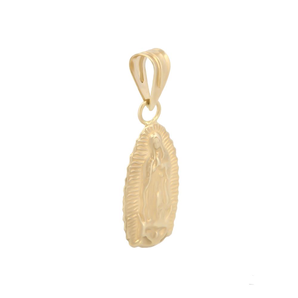 Foto 3 pulgar | Dije Virgen De Guadalupe Oro Sólido 10k 1.4 Cm