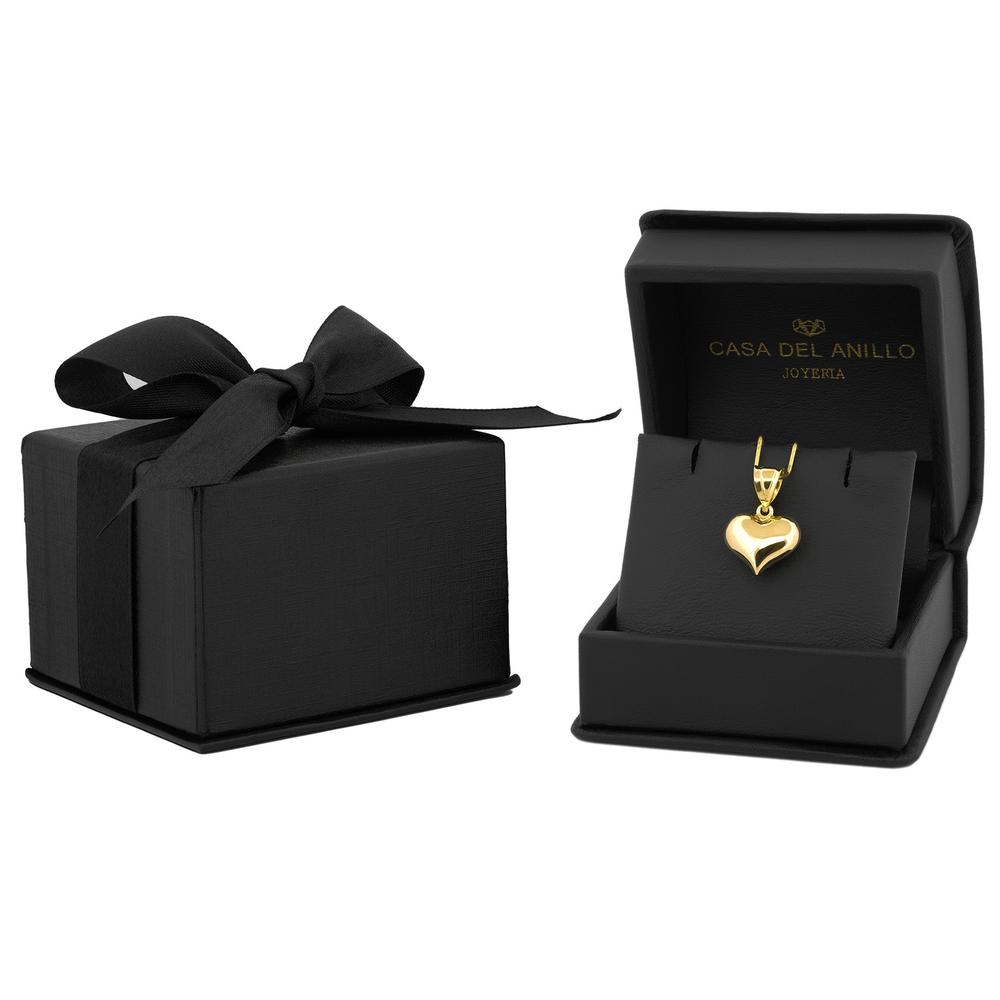 Foto 3 | Dije Corazón Liso 1.0 Cm Oro Sólido 14k