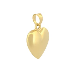 Foto 2 | Dije Corazón Mediano 1.2 Oro Sólido 14k