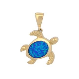 Foto 2 | Dije Tortuga Opalo 1.5 Cm Oro Sólido 14k