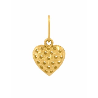 Foto 1 | Dije Corazón Puntos 8 Mm Oro Sólido 14k