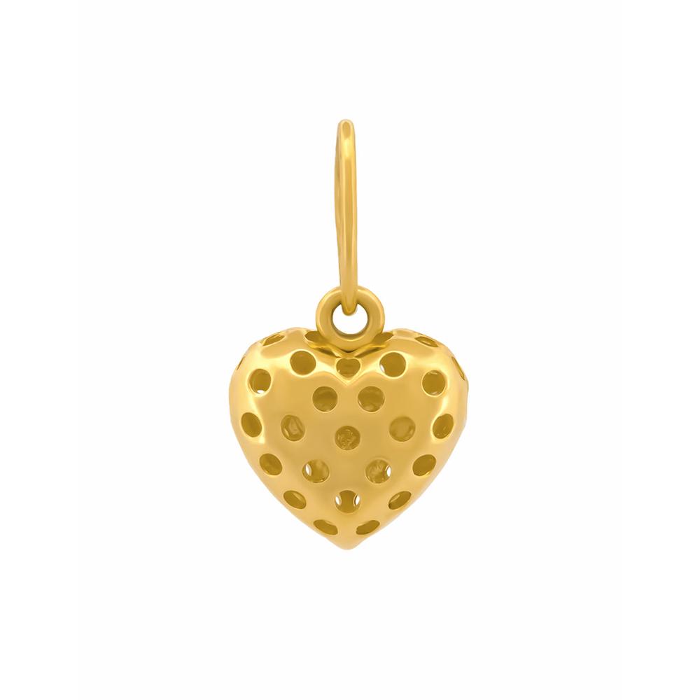 Foto 2 | Dije Corazón Puntos 8 Mm Oro Sólido 14k
