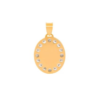 Foto 2 | Dije Medalla Espiritu Santo 1.4 Cm Bautizo Bebe Oro Sólido 14k