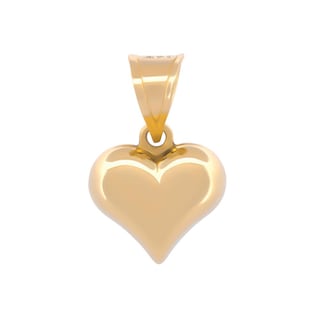 Foto 1 | Hermoso Dije Corazón Liso 1 Cm Oro Sólido 14k
