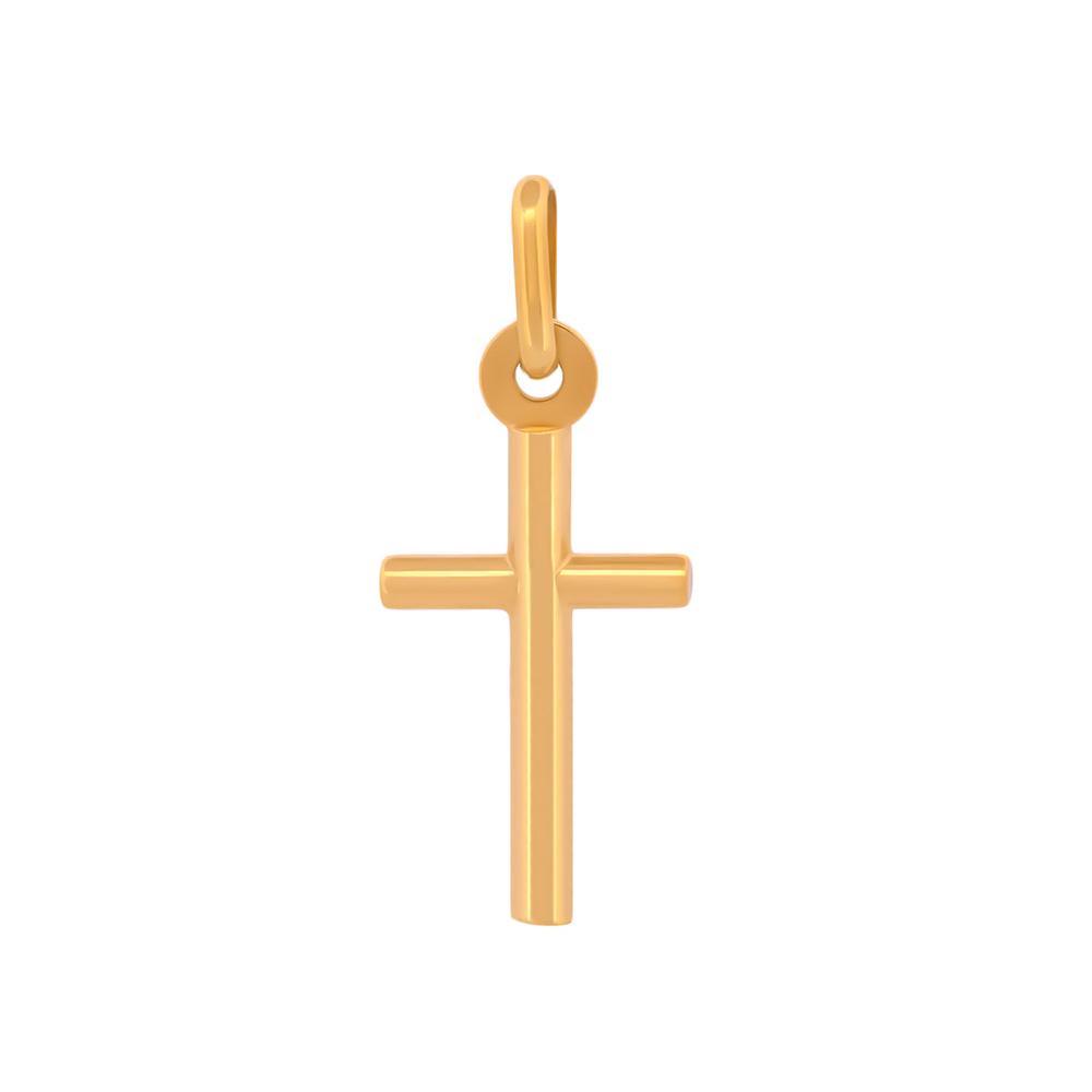 Dije de Cruz Casa del Anillo Joyería de Oro de 18k