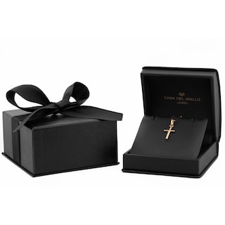 Foto 4 | Dije de Cruz Casa del Anillo Joyería de Oro de 18k