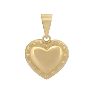 Foto 1 | Dije Corazón Puntos Mediano Oro Sólido 10k