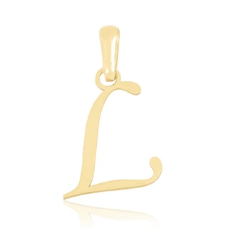 Foto 2 | Dije Zekie 7010 Oro 14k Amarillo Letra L