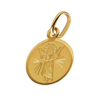 Foto 2 | Medalla Zekie 7040 Oro 14k Amarillo Divino Niño