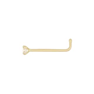 Foto 2 | Piercing Zekie 7024 Oro 14k Amarillo Con Zirconia