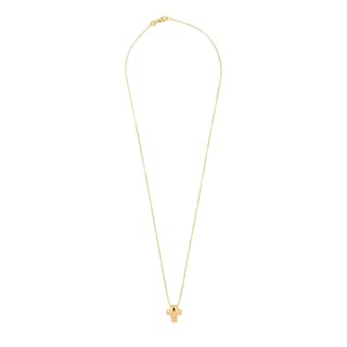 Foto 2 | Gargantilla Zekie 7039 Oro 14k Amarillo 45 Cms Cruz