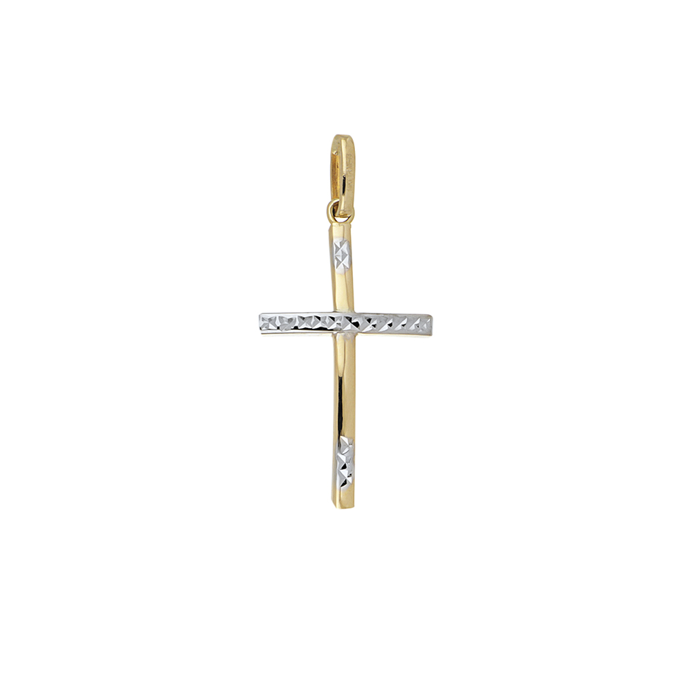 Foto 2 pulgar | Cruz de Oro 14k Zekie