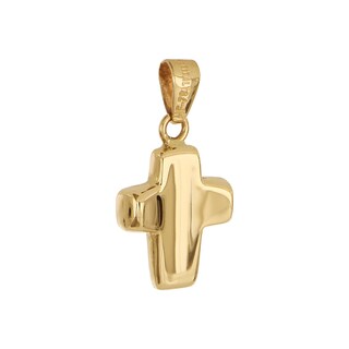 Foto 2 | Cruz Zekie 7072 Oro 14k Amarillo Concava
